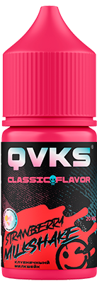 Ароматизатор для 30мл QVKS CLASSIC KONSTRUKT Клубничный Милкшейк