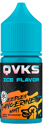 Ароматизатор для 30мл QVKS ICE KONSTRUKT Хвоя Мандарин Мята