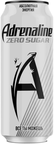 Энергетик "Adrenaline", 0,449л, Ж/Б Zero Sugar