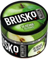 Бестабачная безникотиновая смесь BRUSKO 50гр. Зеленое яблоко