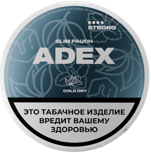 Жевательный табак ADEX Mini 7гр. КОЛД ДРАЙ STRONG