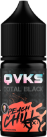 Ароматизатор для 30мл QVKS TOTAL BLACK KONSTRUKT Персик Мята