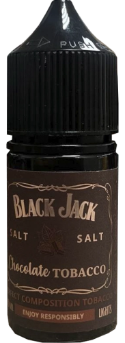 Chocolate Tobacco 20мг STRONG Black Jack SALT 30мл Жидкость