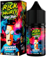 Клубника Банан 20мг Hard RICK AND MORTY BAD TRIP SALT 30мл Жидкость