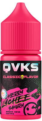 Ароматизатор для 30мл QVKS CLASSIC KONSTRUKT Вишня Личи Сакура