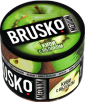 Бестабачная безникотиновая смесь BRUSKO 50гр. Киви с яблоком