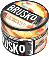 Бестабачная безникотиновая смесь BRUSKO 50гр. Пина колада