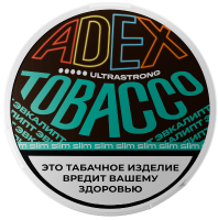 Жевательный табак ADEX SLIM 9гр. ЭВКАЛИПТ STRONG