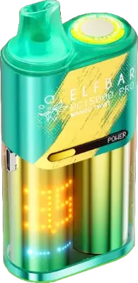 ЭСДН ELFBAR BC15000 PRO 2% Манго зеленый виноград