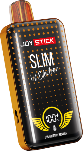 ЭСДН JOYSTICK SLIM ELECTRON Клубника Банан
