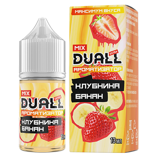 Ароматизатор для 30мл Дуалл Микс Клубника банан