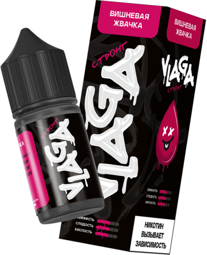 Вишневая жвачка 20мг STRONG VLAGA SALT 30мл Жидкость