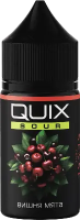 Жидкость для ЭСДН QUIX SOUR 30мл 0мг Вишня, Мята