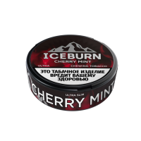 Жевательный табак ICEBURN MINI Slim Cherry mint (Вишня мята) ULTRA М