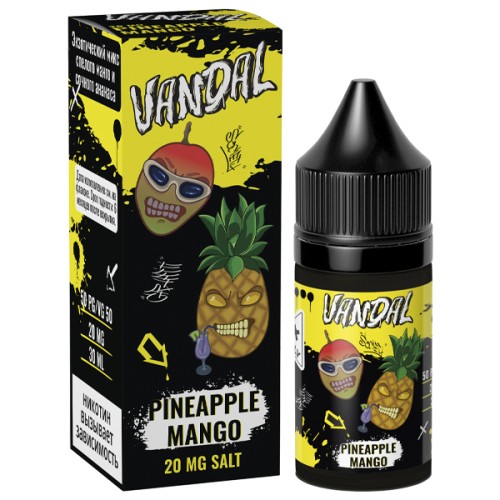 Жидкость для ЭСДН VANDAL SALT 30мл 20мг Pineapple Mango