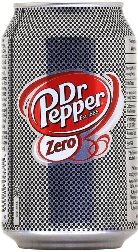Напиток газированный "Dr.Pepper", 0,33л, Ж/Б Zero
