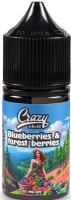 Жидкость для ЭСДН CRAZY CHILL SALT 3мл 20мг Голубика и лесные ягоды
