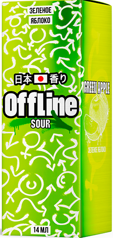 Ароматизатор для 30мл OffLine Зеленое яблоко