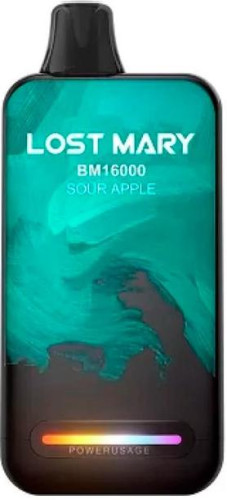 ЭСДН Lost Mary BM16000 2% Кислое яблоко