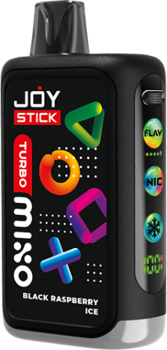 ЭСДН JOYSTICK ТУРБО МИКСО ЧЕРНАЯ МАЛИНА ЛЕД