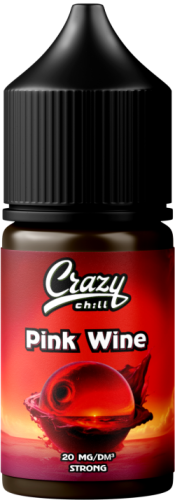 Жидкость для ЭСДН CRAZY CHILL SALT 3мл 20мг Розовое вино
