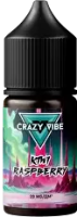 Жидкость для ЭСДН CRAZY VIBE SALT 3мл 20мг Kiwi Raspberry (Киви малина)