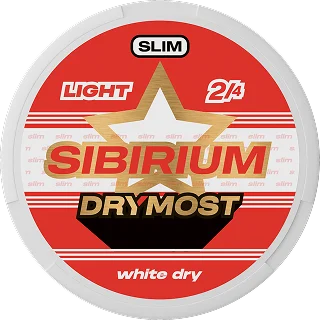 Жевательный табак DryMost SLIM Sibirium -80 Light B STRONG М