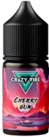 Жидкость для ЭСДН CRAZY VIBE SALT 3мл 20мг Cherry Gum (Вишневая жвачка)