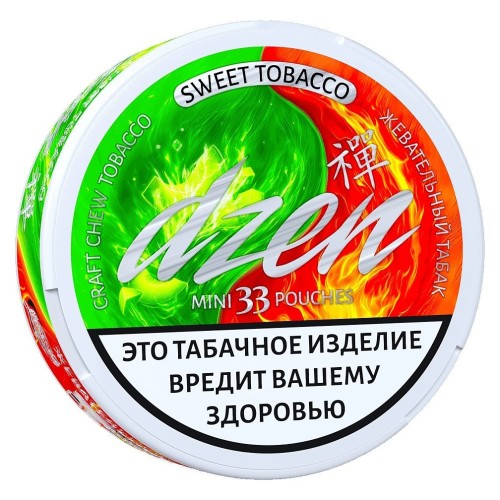 Жевательный табак DZEN 9гр mini Sweet Tobacco MEDIUM М