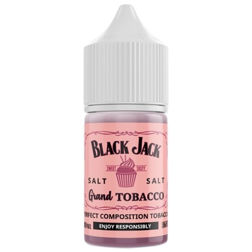 Grand Tobacco 20мг Black Jack SALT 30мл Жидкость