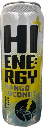 Энергетик "Hi Energy", 0,45л, Ж/Б Манго-Кокос