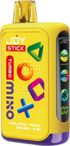 ЭСДН JOYSTICK ТУРБО МИКСО АНАНАС ПЕРСИК АПЕЛЬСИН КИВИ