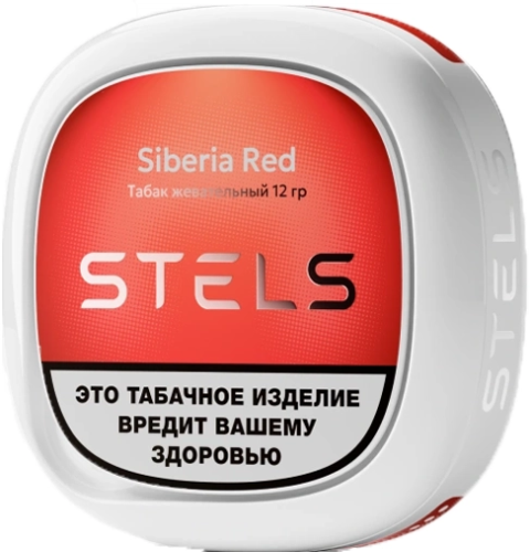 Жевательный табак STELS 12гр SLIM Siberia Red М