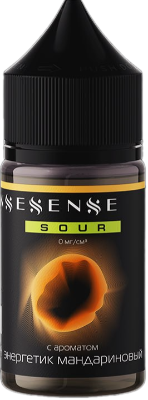 Жидкость для ЭСДН SENSESENSE Sour 27мл 0мг Энергетик мандариновый