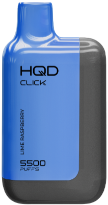 МСДН HQD CLICK 5500 2% Лайм Малина