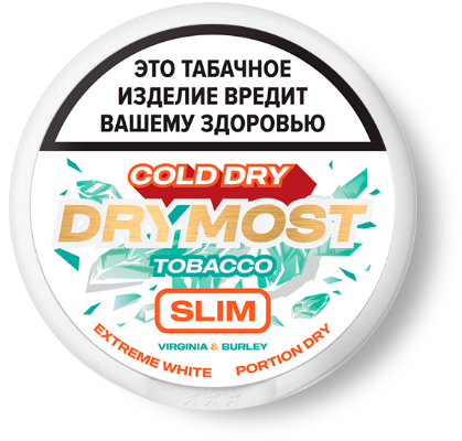 Жевательный табак DryMost SLIM Cold Dry М