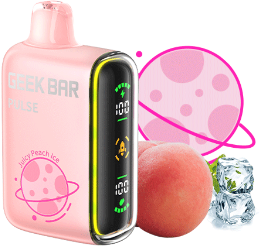 ЭСДН GEEK BAR PULSE 12000 2% Персик Лёд